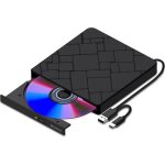 Beizkna lecteur cd dvd externe pour pc usb 3. 0 & type c portable lecteur dvd graveur cd rom + / - rw ...