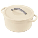 Beka - plume cocotte ronde beige 24cm 4l5
