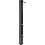 Douche d'extérieur moderne solaire en pvc fonction pluie noir yaracuy Douche d'extérieur moderne solaire en pvc fonction pluie noir yaracuy