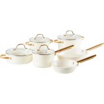 Ensemble de 10 pièces de cuisson 4 casseroles et 2 poêles à frire revêtement céramique anti - adhésif ... Ensemble de 10 pièces de cuisson 4 casseroles et 2 poêles à frire revêtement céramique anti - adhésif ...