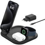 Belkin - chargeur magsafe qi2 3 en 1 / 15 watt / noir