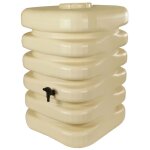 Belli - r�cup�rateur d'eau cubique - 350 litres - beige