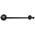 Bemeta - porte - serviette rétro mural morava en laiton noir 55, 05x7, 85 x5, 95 cm Bemeta - porte - serviette rétro mural morava en laiton noir 55, 05x7, 85 x5, 95 cm
