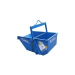 Soltec srl - benne  terre pour grue 400 l - produit 100% italien - auto - dcharge - benne  dcharge ...