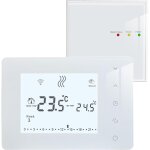 Beok thermostat sans fil avec r�cepteur thermostat chaudiere gaz, thermostat programmable avec r�tro ...