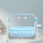 Berceau électrique pour bébé de 25 kg lit pliant résistant avec bluetooth balançoire automatique balançoire ... Berceau électrique pour bébé de 25 kg lit pliant résistant avec bluetooth balançoire automatique balançoire ...
