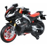 Aprilia rs660 - moto electrique pour enfants - 12v - 3  6 ans - noir