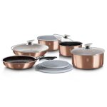 Berlinger haus bh - 1591 click&cook batterie de cuisine en granit