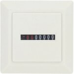 Berm compteur horaire jauge mcanique minuterie industrielle lectronique professionnelle 72x72mm blanc ...