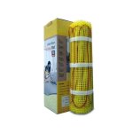 Systme de chauffage au sol lectrique plat 2m, 160w / m, sans champ magntique, 1 cble de raccordement, ...