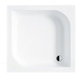 Besco bac de douche moderne blanc 90x90 cm