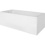 Besco talia baignoire blanche 100x70 cm 100 litres