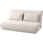 Candice - banquette 2 places convertible clic - clac en velours ctel