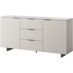 Bestmobilier - canterbury - buffet bas - beige - 180 cm