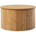Bestmobilier - kofu - table basse - bambou - 60 cm - bois Bestmobilier - kofu - table basse - bambou - 60 cm - bois