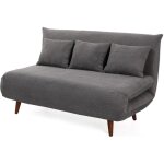Bestmobilier - lumi - banquette convertible clic - clac 2 places en velours côtelé Bestmobilier - lumi - banquette convertible clic - clac 2 places en velours côtelé