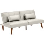 Bestmobilier - philae - canapé convertible clic - clac 2 places - en simili Bestmobilier - philae - canapé convertible clic - clac 2 places - en simili