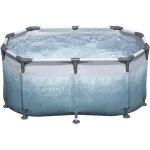 Bestway bassin dipa glacial bleu gris 431 litres