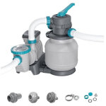 Bestway - filtre a sable / pompe de filtration pour piscine jusqu'a 42 m3 6 056 l / h - avec pr�filtre ...