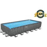 Bestway - piscine hors sol rectangulaire apx 365 7, 32 m x 3, 66 m x 1, 32 m