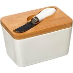 Beurrier avec couteau collection elegance