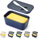 Beurrier avec couvercle pour �tag�re de comptoir et de porte de r�frig�rateur, porte - beurre en plastique, ...