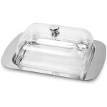 Beurrier avec couvercle et poign�e - beurrier - beurrier avec couvercle - beurrier en acier inoxydable ...