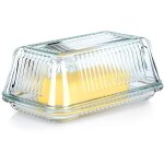 Beurrier en verre, beurrier, r�cipient � beurre, vilde 139610
