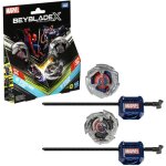 Beyblade - x marvel collab spider - man 3 - 60f vs. venom 3 - 80n, multipack g0288es1