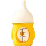 Biberon pour chaton, mangeoire pour chaton et chiot, biberon en silicone avec �chelle visuelle, mangeoire ...