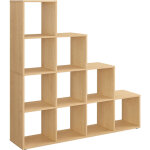 Bibliothèque à 10 compartiments, Étagère avec casiers ouverts, meuble de rangement, pour décorations, ... Bibliothèque à 10 compartiments, Étagère avec casiers ouverts, meuble de rangement, pour décorations, ...
