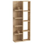 Calicosy - biblioth�que 4 niches et 4 �tag�res h150 cm - lily