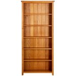 Bonnevie - bibliothque  6 tagres tagre de rangement - pour bureau salon chambre cuisine 80x22, ...