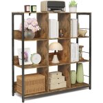 Bibliothèque 9 cube à 3 Étagères bealife meuble rangement pour bureau salle de séjour chambre 100 x 30 ... Bibliothèque 9 cube à 3 Étagères bealife meuble rangement pour bureau salle de séjour chambre 100 x 30 ...