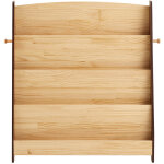 Biblioth�que enfant rangement jouet enfant bibliotheque livre 4 niveaux avec 2 crochets �tag�re � livres ...