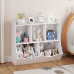 Lunsy - biblioth�que �tag�re � livres enfants �tag�re de rangement jouets pour enfants porte - revues ...