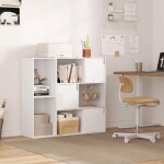Woltu - biblioth�que �tag�re de rangement 106x30x96cm, �tag�re cube, �tag�re livre, meuble de rangement, ...