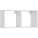Bibliothque modulable modus 2x1 blanc