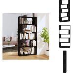 Bibliothèque / séparateur de pièce noir 80x25x163, 5 cm pin massif - bibliothèque - bibliothèque design ... Bibliothèque / séparateur de pièce noir 80x25x163, 5 cm pin massif - bibliothèque - bibliothèque design ...
