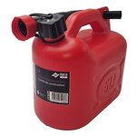 Bidon combustible rojo