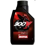 Bidon d'huile motul 300v factory line road racing 5w40 100%