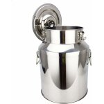 Bidon  lait acier inoxydable seau  vin bote de transport de lait cruche fourre tout pour le transport ...