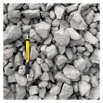 Big bag express - pack + / - 1, 5t ? 20m (2 x 750 kg) ballast gris  20 / 50 mm - livraison standard ...