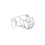 Bigben - triple chargeur pour console playstation portal et manettes dualsense ps5 blanc