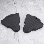 Bike wedge cover bike wedge shoe covers set non - slip rubber quick release bike pedal wedge cover protector ...