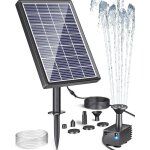 Biling pompe solaire bassin exterieur, 3, 5 w fontaine solaire exterieure de jardin avec 3m cble, 1, ...