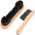 [jamais utilis�]billard table brosse, 2 pcs brosse de table de billard billard pool table rail snooker ...