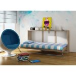 Bim furniture - armoire avec lit pliant intégré roger cm 212x40x113h chêne blanc Bim furniture - armoire avec lit pliant intégré roger cm 212x40x113h chêne blanc