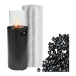 Planika - bino chauffage de terrasse, colonne de feu, cheminée à gaz propane ou gpl, hauteur 102cm, 8kw ... Planika - bino chauffage de terrasse, colonne de feu, cheminée à gaz propane ou gpl, hauteur 102cm, 8kw ...