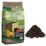 Biovita compost de jardin 40l engrais organique naturel �cologique